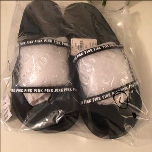 PINK Victoria's Secret Shoes - Pink Slides New w/ Tag PINK Victoria's Secret Shoes - Pink Slides New w/ Tag